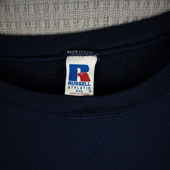 AJM Mavericks Russell Athletic 2000s Y2K Crewneck Sweater - Picture 8 of 8